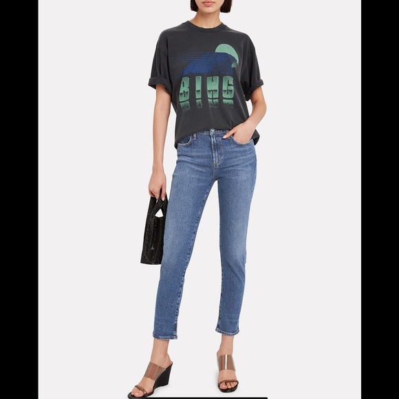 AGOLDE Toni High-Rise Straight‎ Jeans - Picture 1 of 8